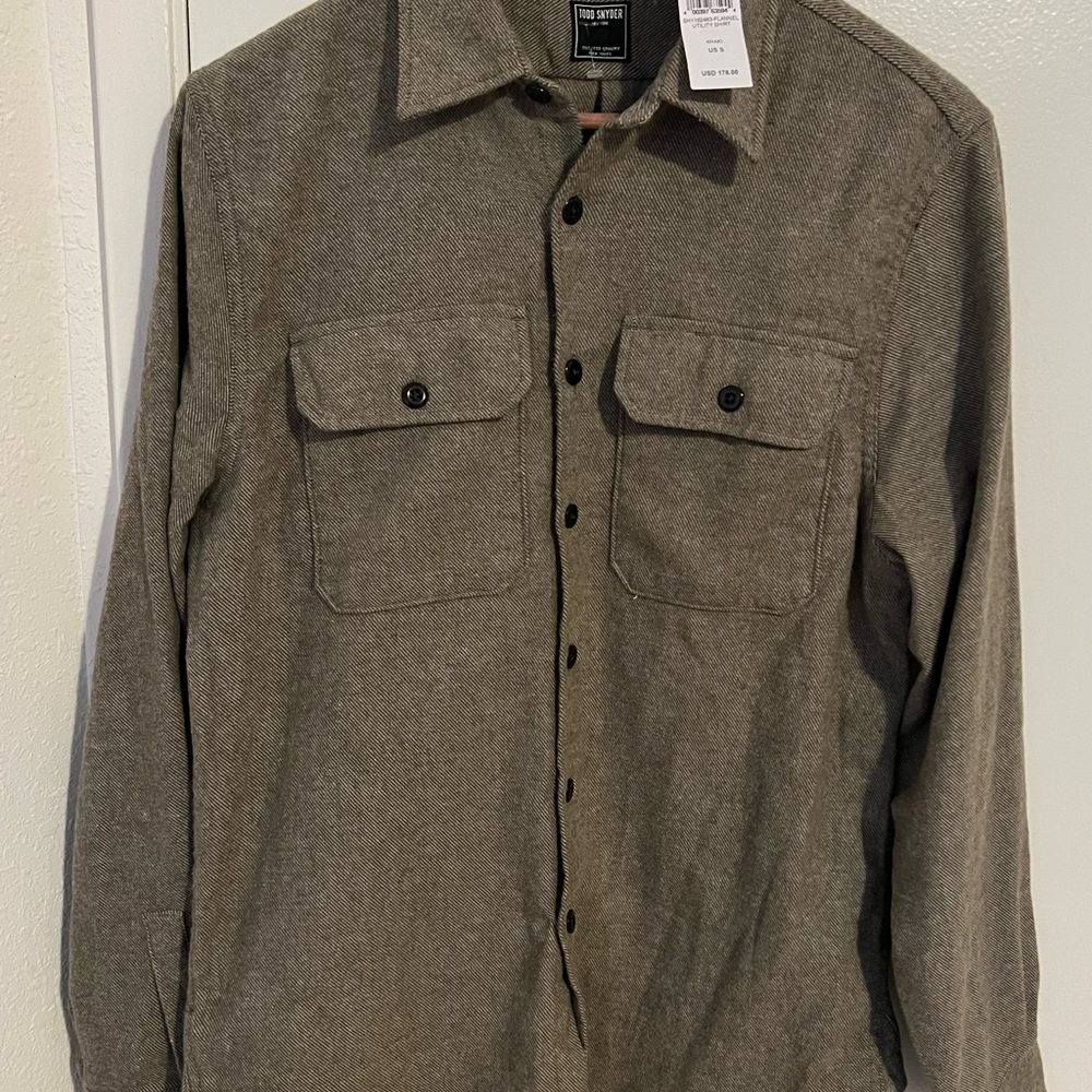 Todd Snyder Alaskan Chamois in Khaki (NWT)